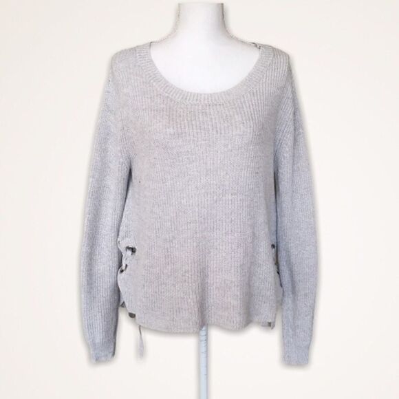 Revolve Fate Side Tie Sweater - Picture 1 of 6